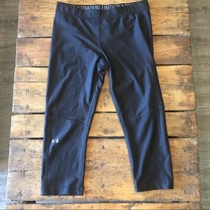 Black Under Armour Capris Leggings